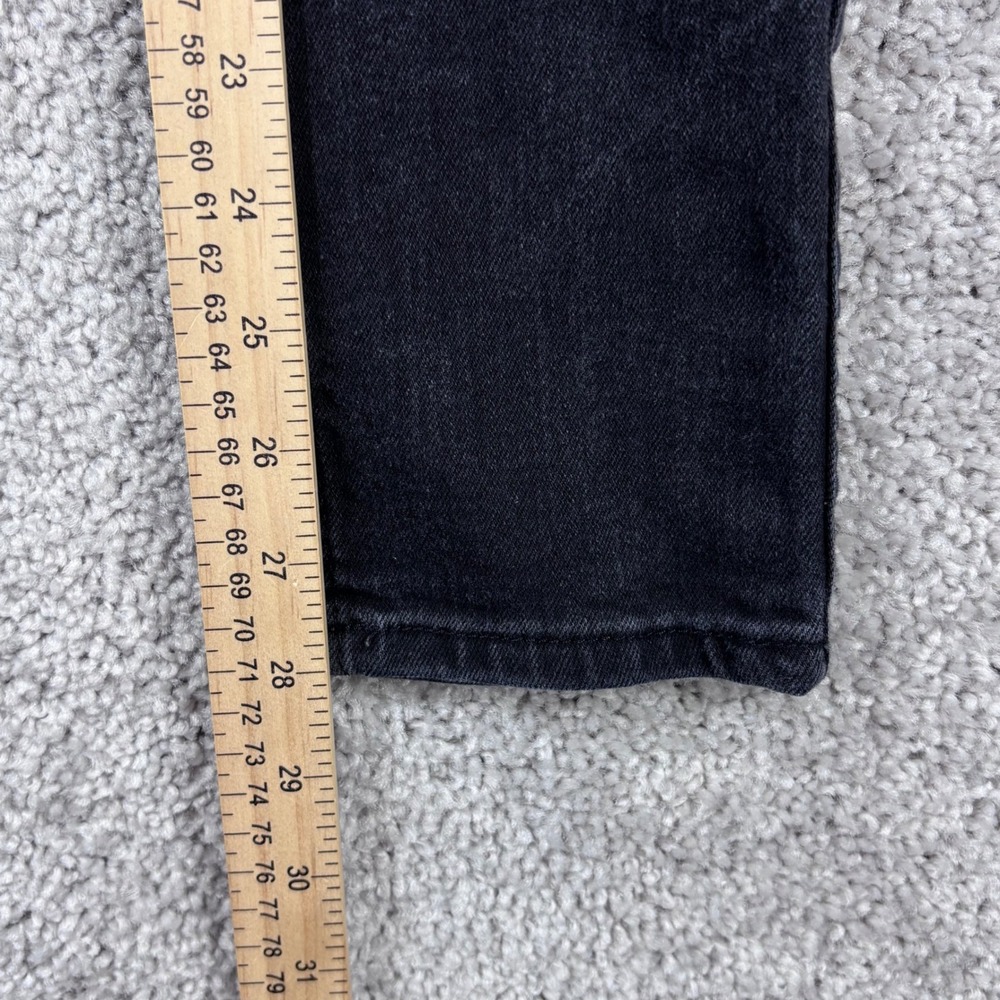 Abercrombie & Fitch Womens 6S Faded Black Skinny Jeans W28 L29 Mid Rise Stretch - Picture 11 of 13